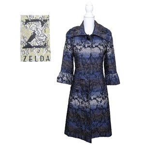 Vintage ZELDA Shimmery Jacquard (Evening) Jacket in Lavender Ombre